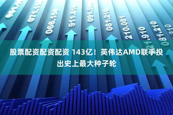 股票配资配资配资 143亿！英伟达AMD联手投出史上最大种子轮